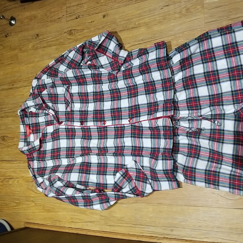 Family Pajamas Multicolor Plaid Sleepwear Set